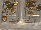 Dollhouse Miniature Hardware Brass Drawer Pulls 1 12 Scale E194 Dollys Gallery