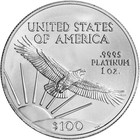 American Platinum Eagle  1 Oz   100 - Bu - Random Date