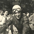 Vintage Motorcycle Racing Photo Photograph Race Bike Rider