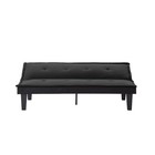 62 99 Inch Futon Sofa Bed multi-functional Sofa With 5-level Adjustment suita   