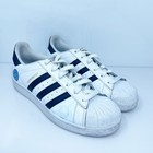 Adidas Boys Superstar C77154 White Casual Shoes Sneakers Size 5 5