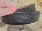 Vintage Moose Solid Brass Belt Buckle 1976 Indiana Metal Craft W leather Belt 