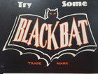 Black Bat Licorice Candy Display Metal Tin Sign  11 5  Halloween Mummert