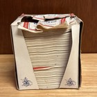 Vintage Budweiser Beer Bar Napkins With Original Box Anheuser Busch Inc Mancave