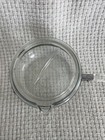 Vintage Pyrex Glass Flameware Sauce Pan Pot With Spout   Lid  6323b 2 Quart