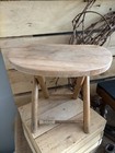 Antique Wooden Milking Stool