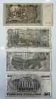 Austria Schilling Banknotes  lot Of 4   3x 20  1950 1956 1967    50  1986 