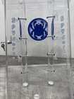 Used Rare Acrylic Spyderco Display Stand 14 5  By 17  By 11  At The Widest Point