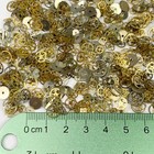 100 Gears Minute Ratchet Hour Balance Escape Wheels Steampunk Watch Part Art Lot
