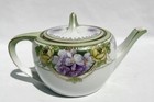 Antique Reinhold Schlegelmilch Rs Germany 3 Piece Porcelain Tea Set