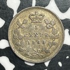 1898 Canada 5 Cents Lot jm9501 Silver  Nice  Key Date 