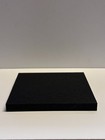King Starboard Hdpe Plastic Sheet - 1 2  Thick  12mm  - Black - 12  X 54 