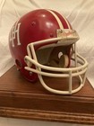 Houston Cougars Rawlings Hnd-9 Football Helmet Schutt Red Dot Opo-dw Rare