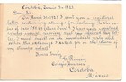 Mexico 1923-cancelled Postal Card Used To Us