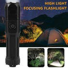 990000lm Rechargeable Led Flashlight Tactical Police Super Bright Torch Zoomable