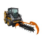 Wolfequip 48in Skid Steer Trencher Digger Machine Attachments For Garden Farm