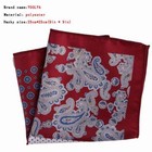 New Pocket Square Handkerchief Dot Paisley Soft Style Hanky Men Suit Chest Towel