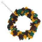  Parrot Swing Toy Bird Rope Ring Swings For Parrots Cotton Hanging