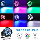 270w Rgbw 18leds Par Effect Stage Light Dmx512 Dj Disco Club Party Show Lighting