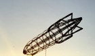 Large Antique Erector Meccano Airship Zeppelin Dirigible Model 46 Inches Long 