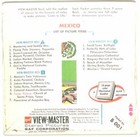 Mexico 3d View-master 3 Reel Packet New Sealed