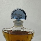 Vintage 1970 s Shalimar Extrait De Parfum  1 2oz Blue Glass Stopper