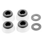 Bones Skateboard Truck Bushings Hardcore Hard 96a White - For 2 Trucks