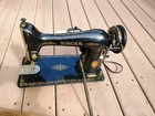 1951 Centennial Singer Featherweight 221 Sewing Machine Blue Badge Ser ak327899
