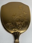 Vtg Vanity Set Hand Mirror  Brush   Comb Floral Design In Original Box Read