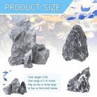 2 5lb Natural Seiryu Stones  Aquarium Rocks Decoration Aquascaping Stone Land   