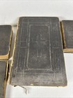 Lot Of 4 Antique German Bibles New Testament Psalms Bible 1901 1884