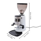 Commercial Coffee Grinder 1200g Hopper Capacity For Fresh Espresso Beans