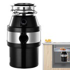 3 4 Hp Garbage Disposal Food Waste Disposer Continuous Feed Stainless Steel New