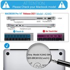 For 2023 Macbook Pro 14 Inch Hard Case Shell   Keyboard   Screen Protector A2992