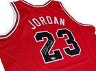 Michael Jordan Signed 1984-85 Chicago Bulls Mitchell   Ness Jersey Fanatics Coa