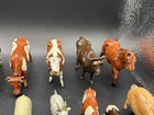 Vintage Tempo Toys Made In England Lead  Metal  Farm Animals   People Lot Of 42