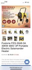 Fostoria Fes-3048-3 Portable Electric Salamander Heater 30kw  480v  3   - Reno nv