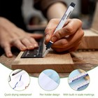 15pcs Long Nib Marker Pens 20mm Waterproof Carpenter Woodworking Tool