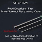 50 Pcs - 3ml Syringes With 14ga  20ga 21ga  23ga Blunt Tip Needles With Syringe