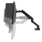 Ergotron Desk Mount For Monitor Curved Screen Display Matte Black 45475224