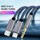 Usb 3 1 Type C To 3 5mm Aux Audio Car Adapter Cord For Iphone 17 16e 15 Pro Max