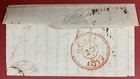 France  1817  Small Stampless Cover  Folded Letter  Sent From Blois To Paris