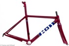 A-d Superleicht Carbon Limited Isp 50cm Carbon Frameset Bb30 Road Qr Rim  Di2