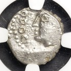 Ancient Celtic Horse Coin Ngc Xf 80bc Gaul Silver Quinarius Gallic Celts