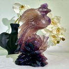 6 43lb  Natural Fluorite Quartz Products  Hand Carved And Polished Spiritual Orn