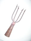 Vintage Frog Gig 4 Pronged Steel Frog Spear Tip - Approx 6  Long X 2  Wide
