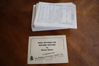 Marion Nelson   s Basic Pattern Cards - Instruction 2ply 3ply 4 Ply Double Knittin