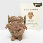 Rare Pre-columbian Ancient Zapotec Double Spouted Vessel