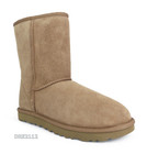 Ugg Classic Short Ii Chestnut Brown Suede Fur Boots Womens Size 7 -nib-