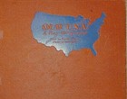 Vintage 1938 Colorful Pictorial Map   Caribbean - Panama Canal By Ruth Taylor 